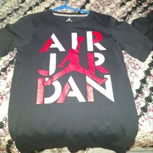 Boys size large new without tag Jordan tee